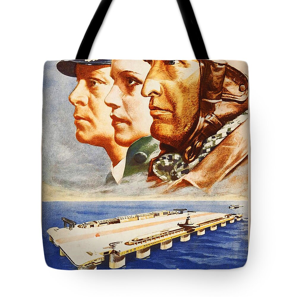 Airport Tote Bag featuring the painting F.P.1 Doesn't Answer by Willy Keil