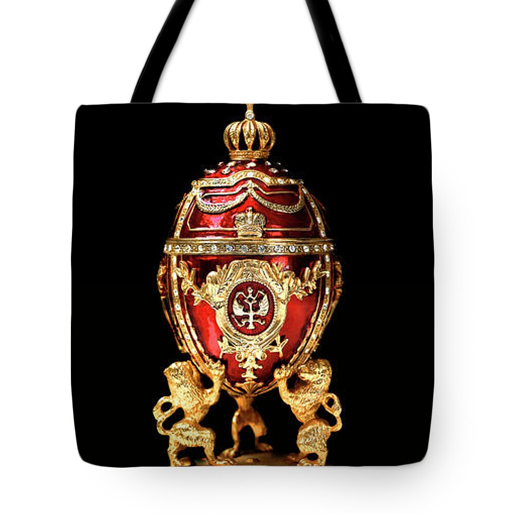 Faberge Egg Tote Bag featuring the photograph Fragility by Iryna Goodall
