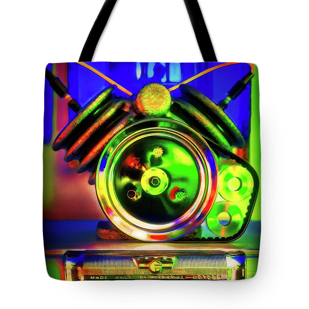 Still Life Tote Bag featuring the photograph Frigidare by Robert FERD Frank