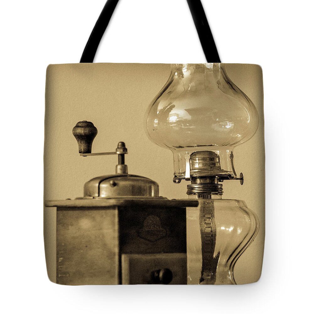Antique Tote Bag featuring the photograph From The Old Days by Nick Mares