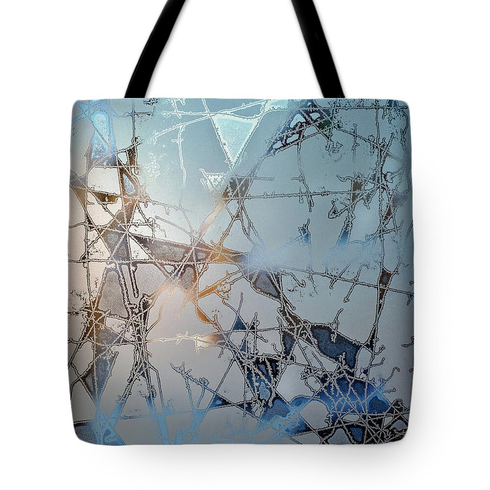 Ice Tote Bag featuring the photograph Frozen City of Ice by Scott Norris