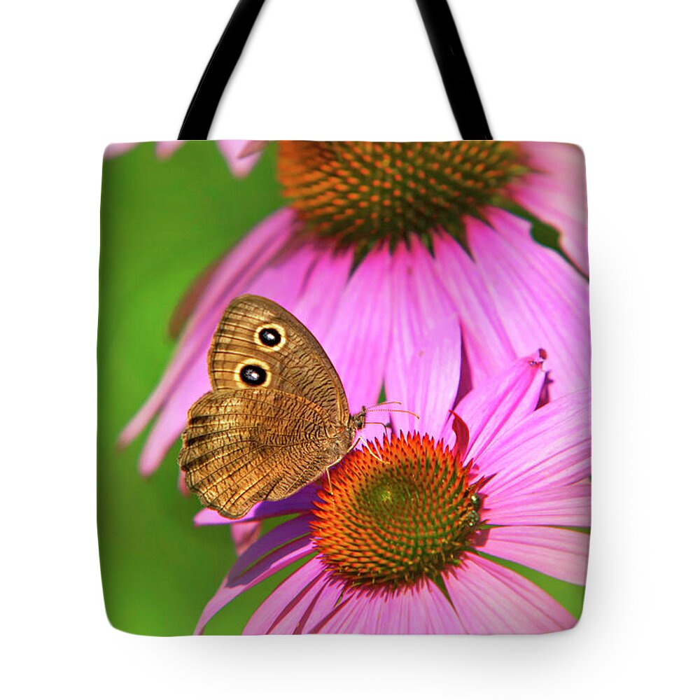 Butterfly Tote Bag featuring the photograph Garden Butterfly by Christina Rollo