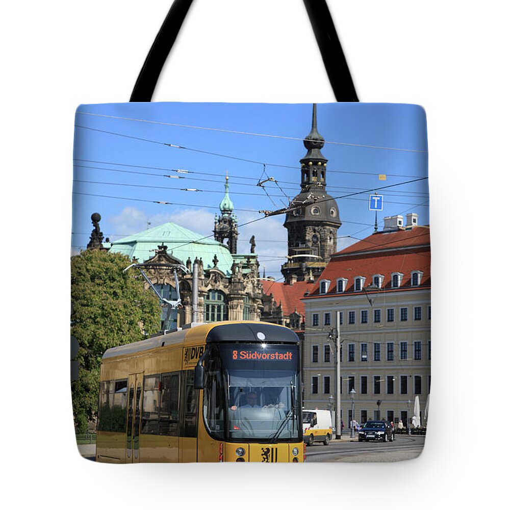 Outdoors Tote Bag featuring the photograph Germany, Dresden by Hiroshi Higuchi