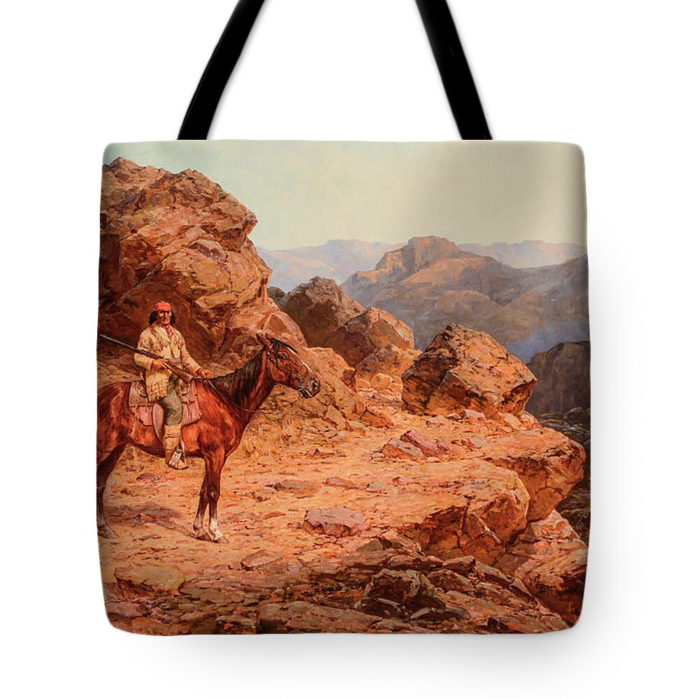 Geronimo Tote Bag by Henry Raschen - Pixels
