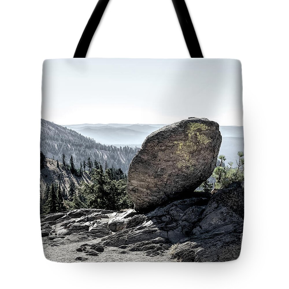 Park Tote Bag featuring the photograph Glacial Erratic by Mellissa Ray