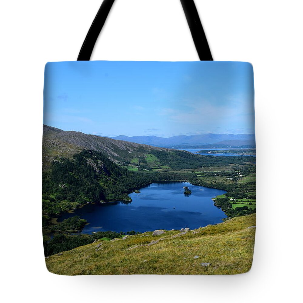 Glanmore Lake Tote Bag featuring the photograph Glanmore Lake by Joe Cashin