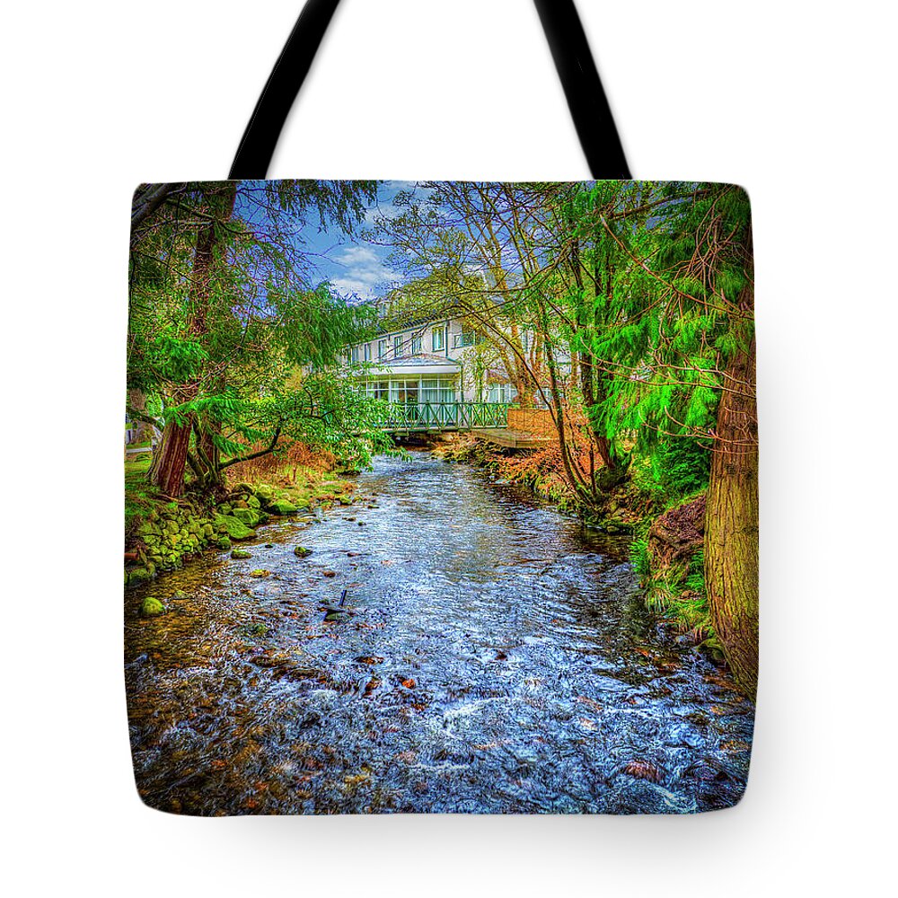Glendalough Valley Tote Bag featuring the photograph Glendalough Valley by Paul Wear