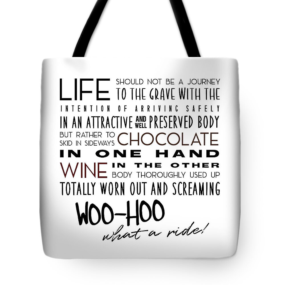 Arriving Tote Bag featuring the photograph GO BIG OR GO HOME quote by Jamart Photography