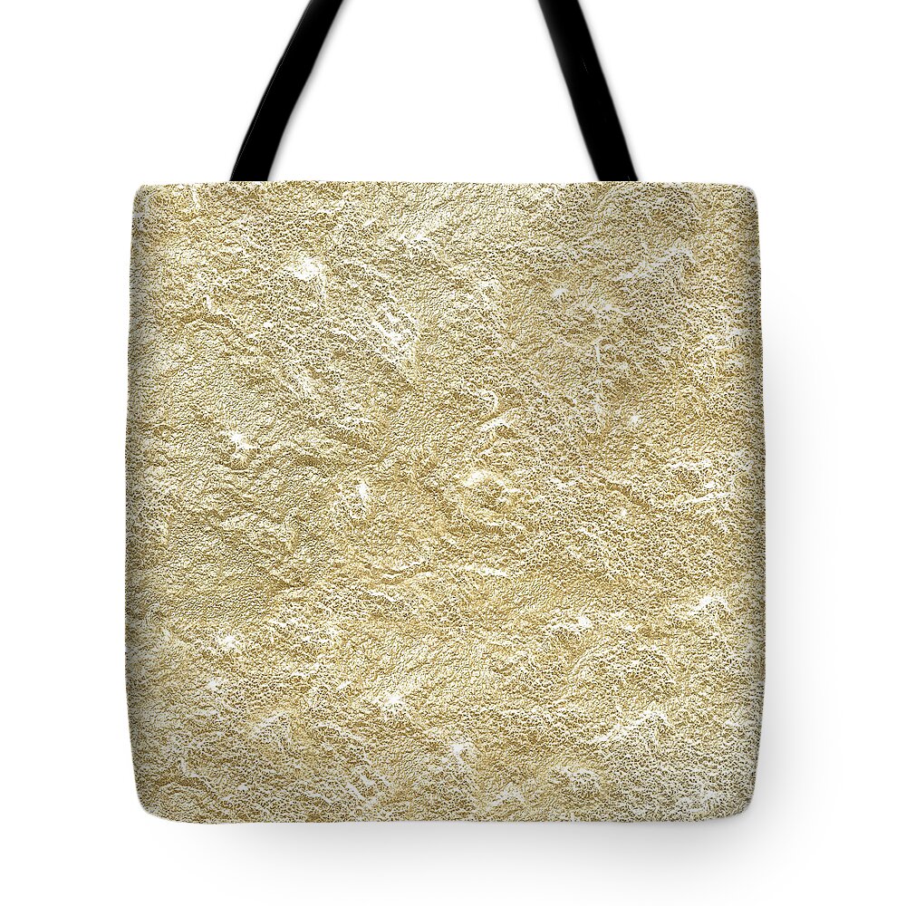 Cute Tote Bag featuring the photograph Gold stone by Top Wallpapers