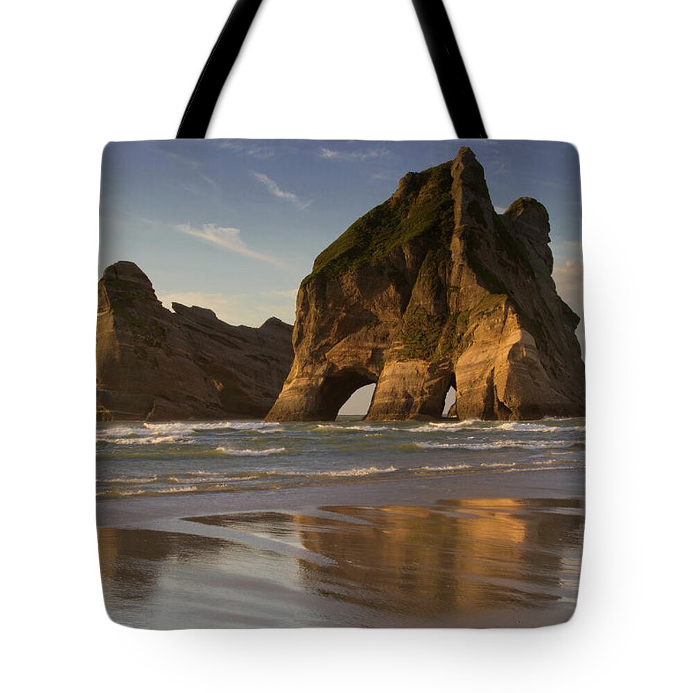 Scenics Tote Bag featuring the photograph Golden Arches by Martin Davies
