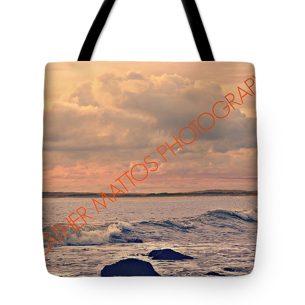 Gooseberry Island Tote Bag featuring the photograph Gooseberry Island by Heather M Photography