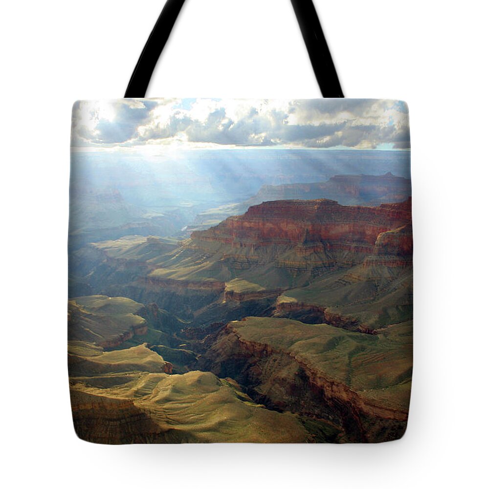 Scenics Tote Bag featuring the photograph Grand Canyon by Aelefante