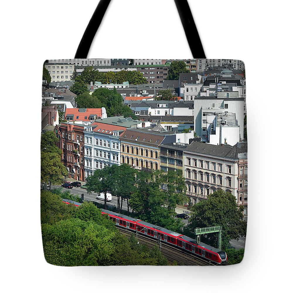 Hamburg Tote Bag featuring the photograph Grindelallee, Rotherbaum District by Yvonne Johnstone