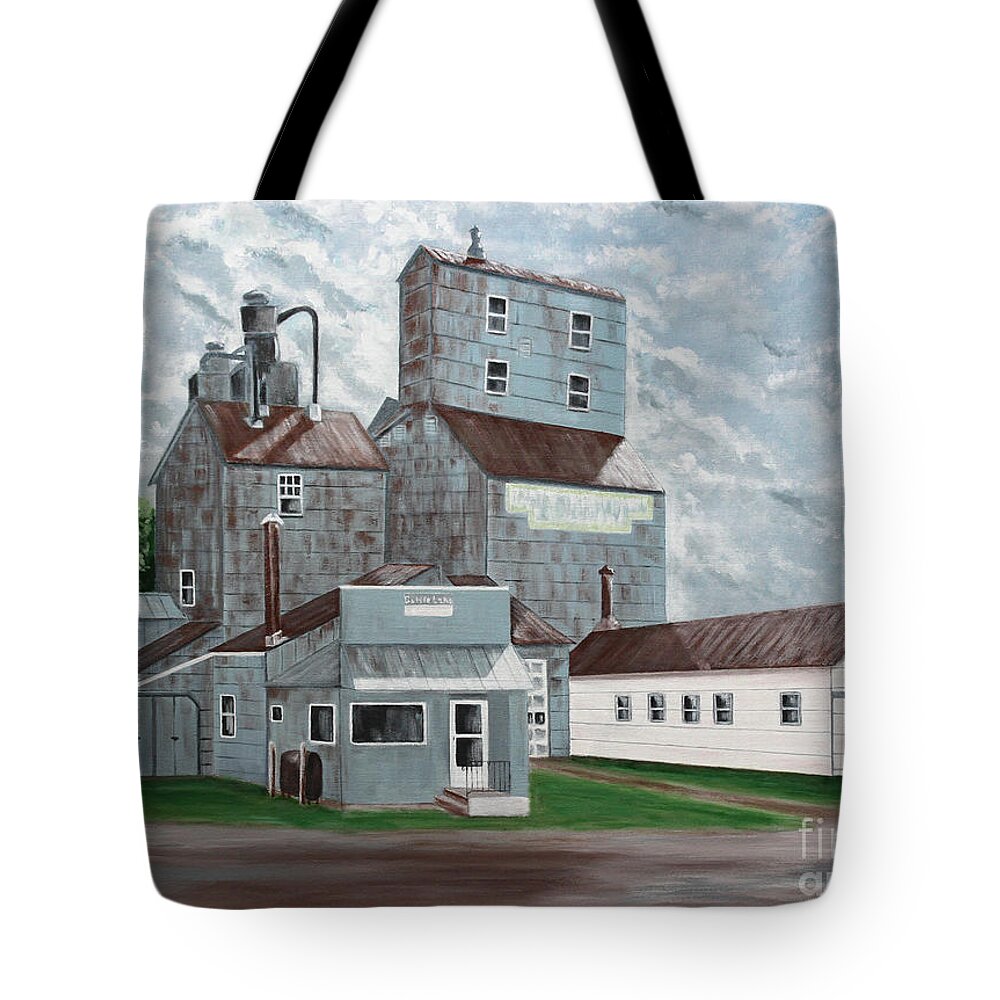 Americana Tote Bag featuring the painting GTA by Patrick Dablow