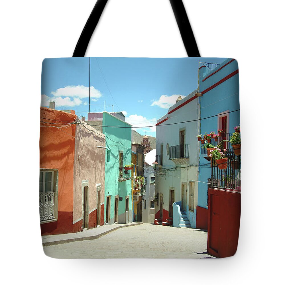 Scenics Tote Bag featuring the photograph Guanajuato by Orbon Alija