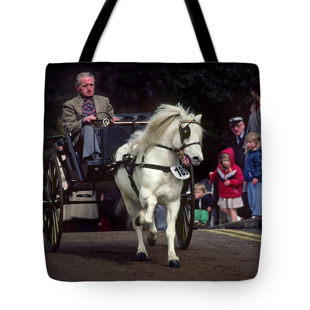 Regent's Park Tote Bag featuring the photograph Harness horse parade by David L Moore