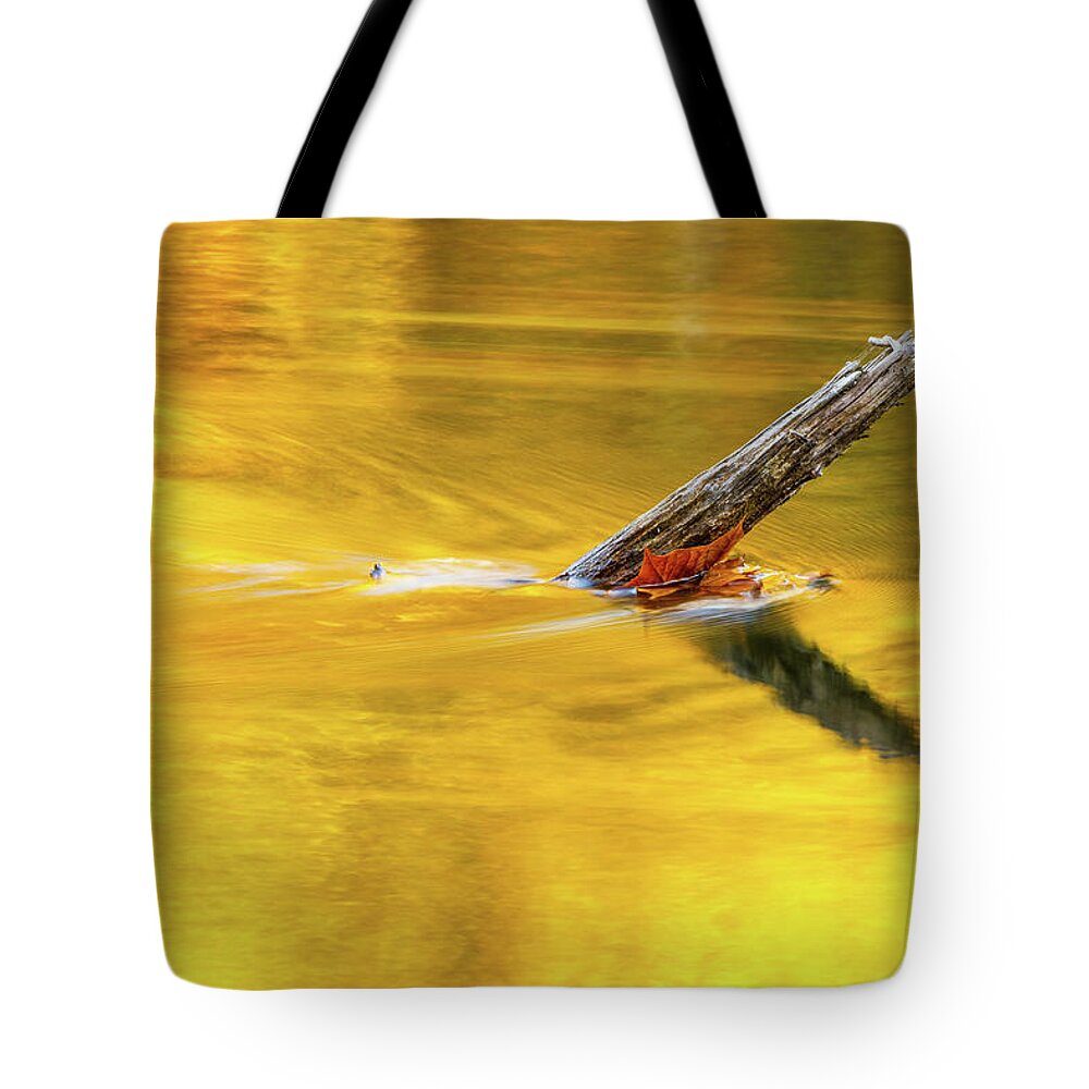 Fall Tote Bag featuring the photograph Holston River Reflection by Greg Booher
