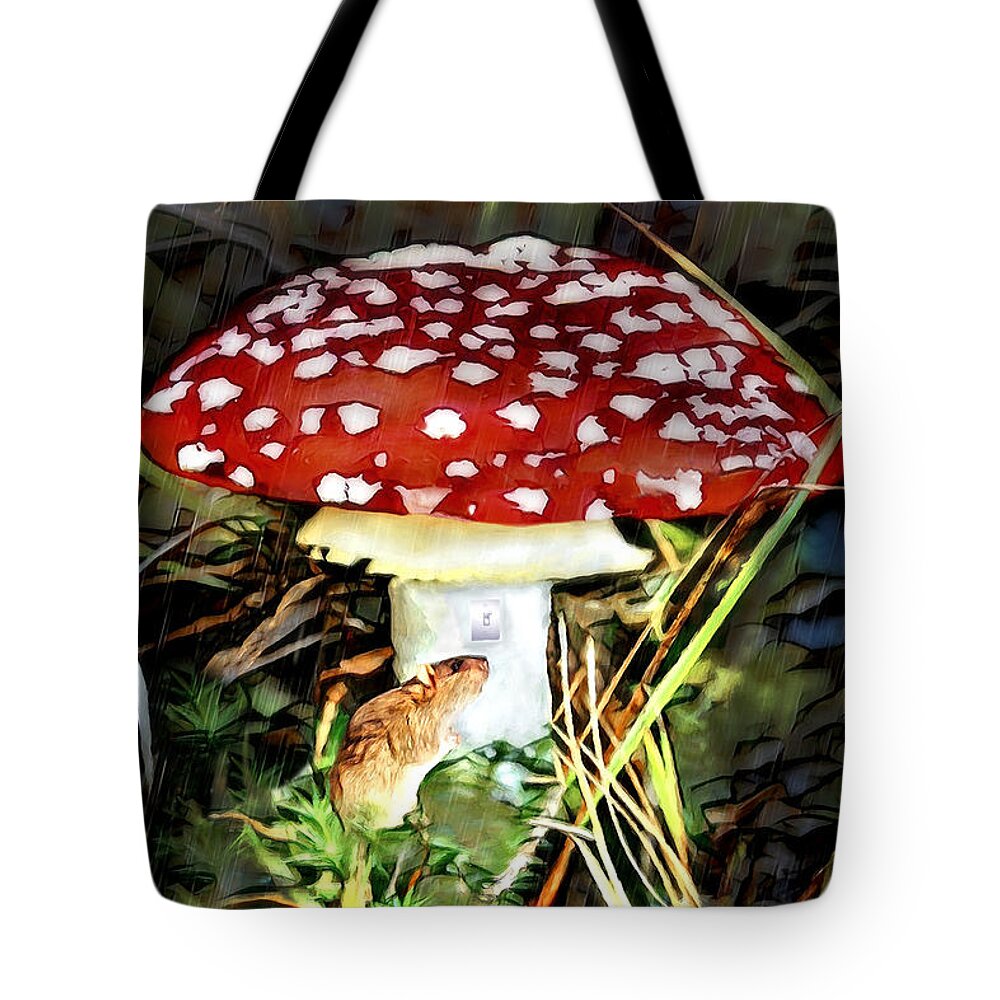 Mice Tote Bag featuring the digital art Home Sweet Home by Pennie McCracken