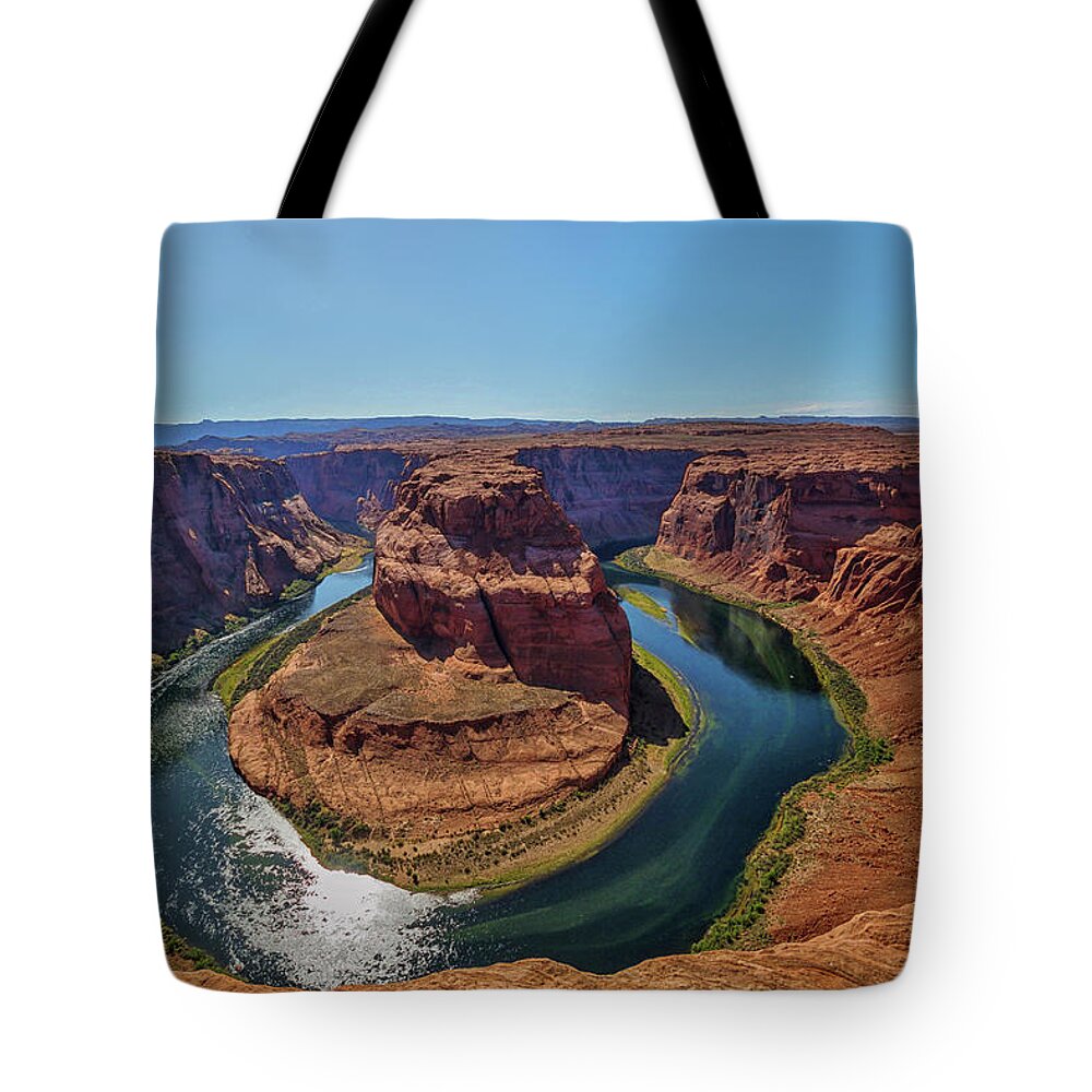 Horseshoe Bend Tote Bag featuring the photograph Horseshoe Bend by Marisa Geraghty Photography