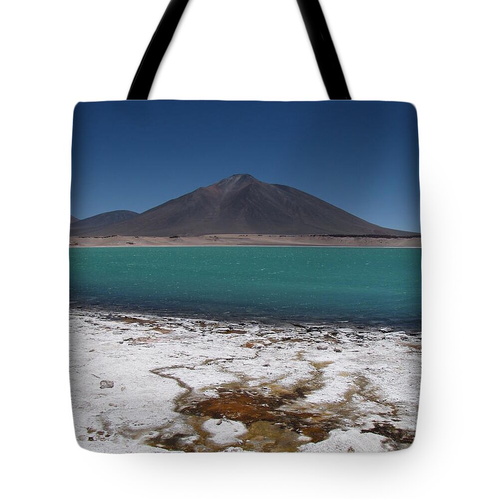 Tranquility Tote Bag featuring the photograph Hot Springs Around Laguna Verde by Courtesy Of Serge Kruppa