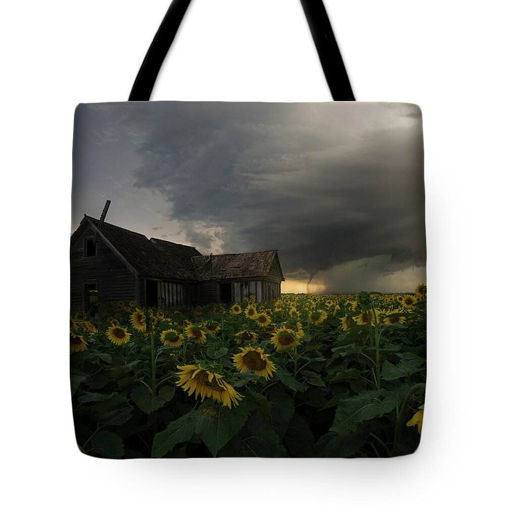 Tornado Tote Bag featuring the photograph How can I be lost if I've got nowhere to go by Aaron J Groen