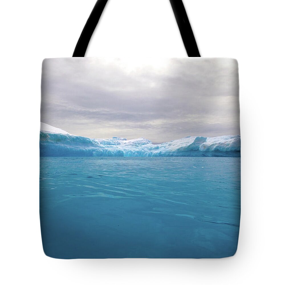 Tranquility Tote Bag featuring the photograph Iceberg, Ice Floe In The Southern by Cultura Rf/brett Phibbs