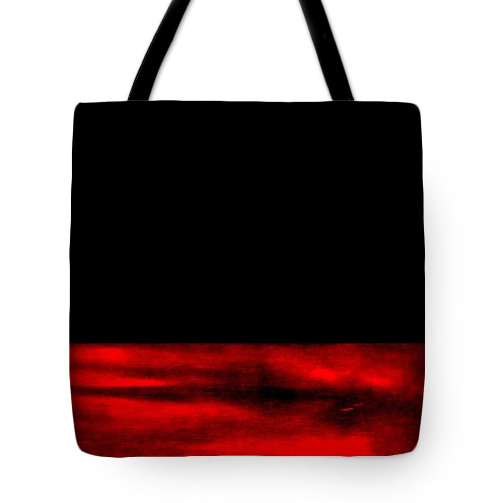 Viva Tote Bag featuring the painting In The Heat Of The Moment by VIVA Anderson