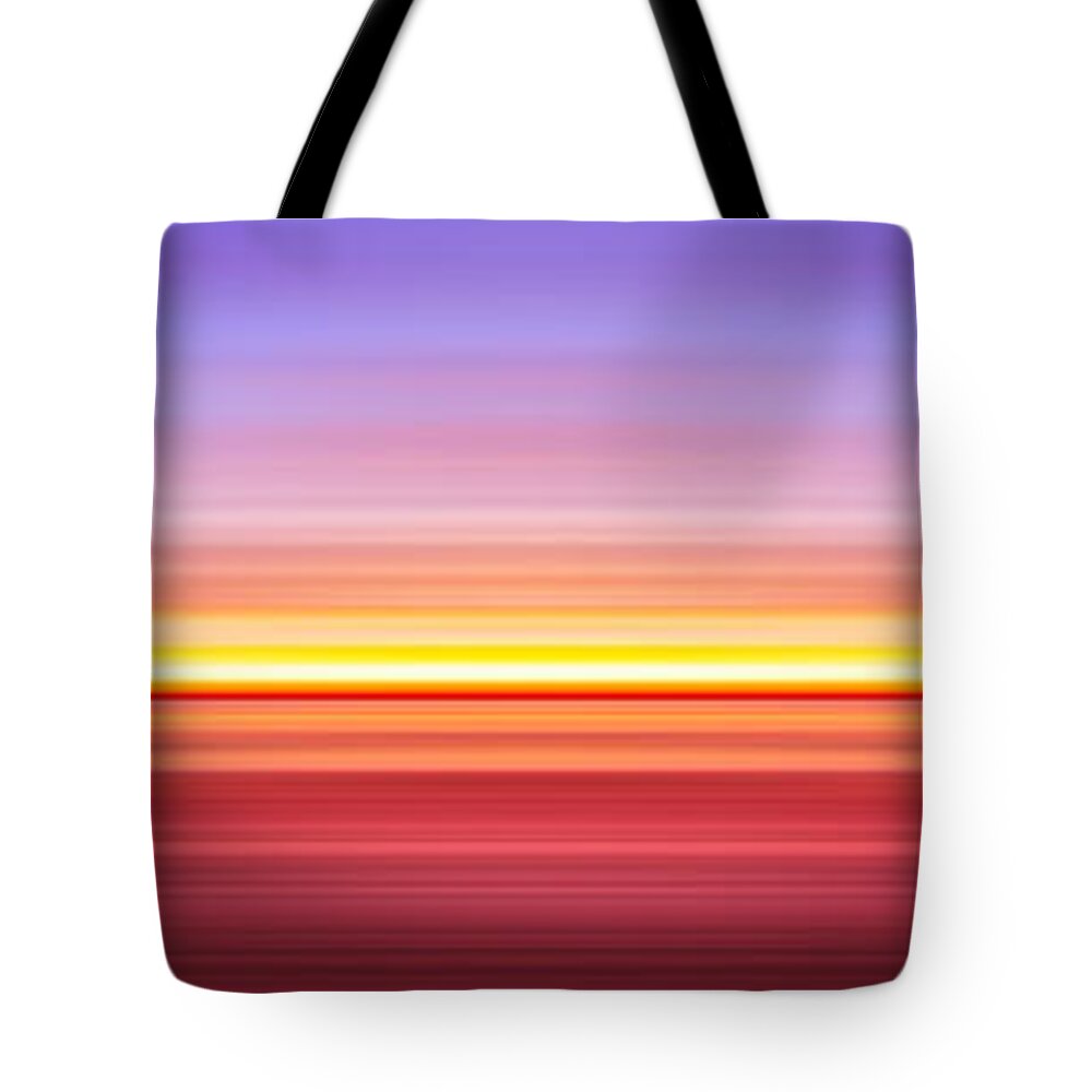 India Tote Bag featuring the photograph India Colors - Abstract Wide Sunset 3 by Stefano Senise