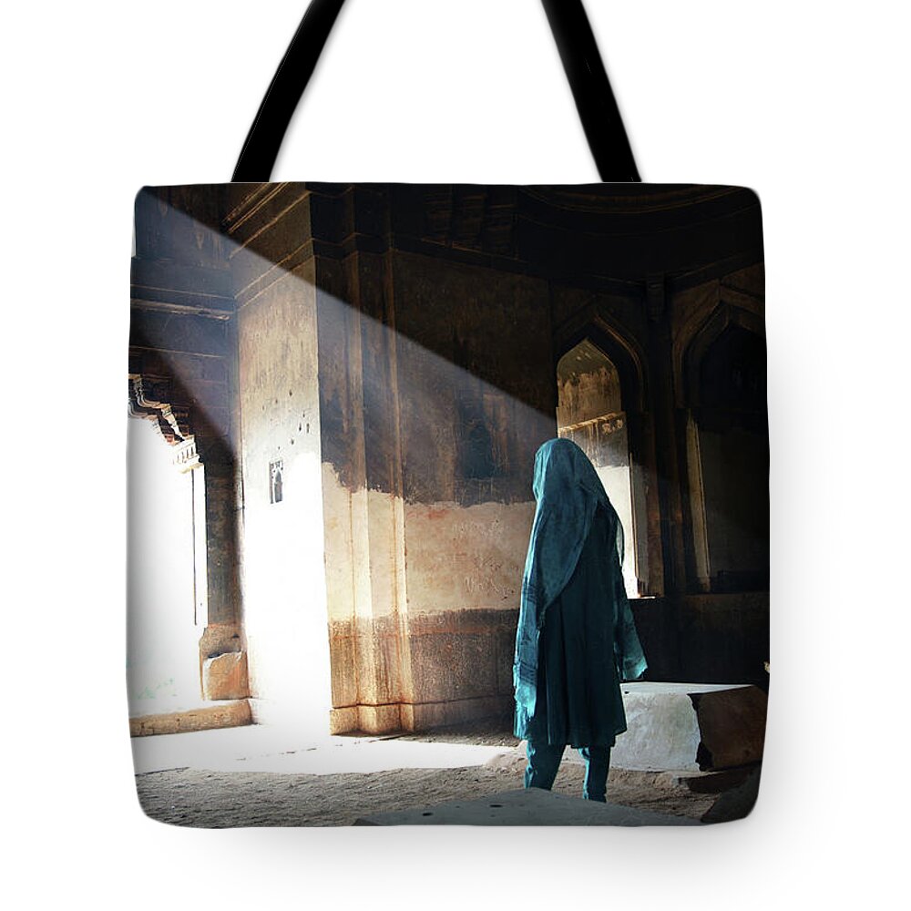 Arch Tote Bag featuring the photograph India by Glenn Losack