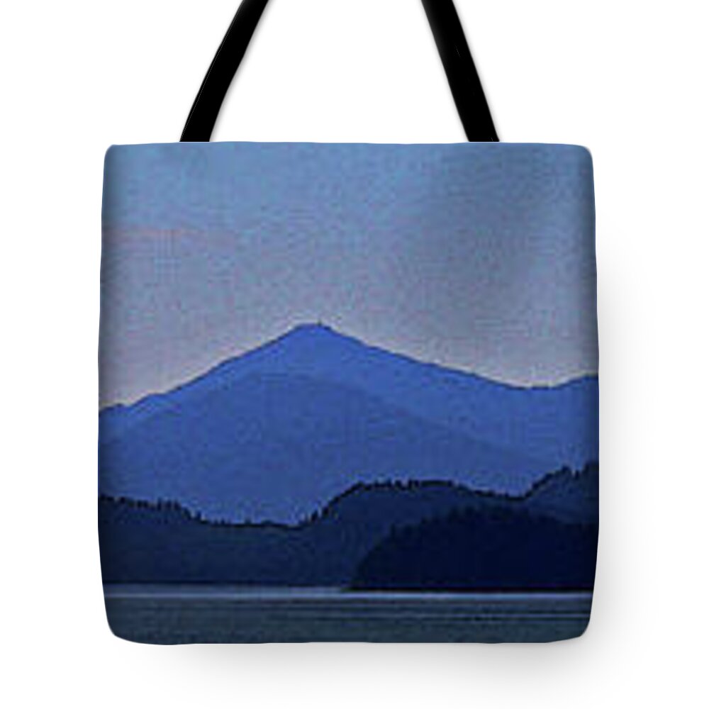 Alaska Tote Bag featuring the photograph Inside Passage by Darcy Dietrich
