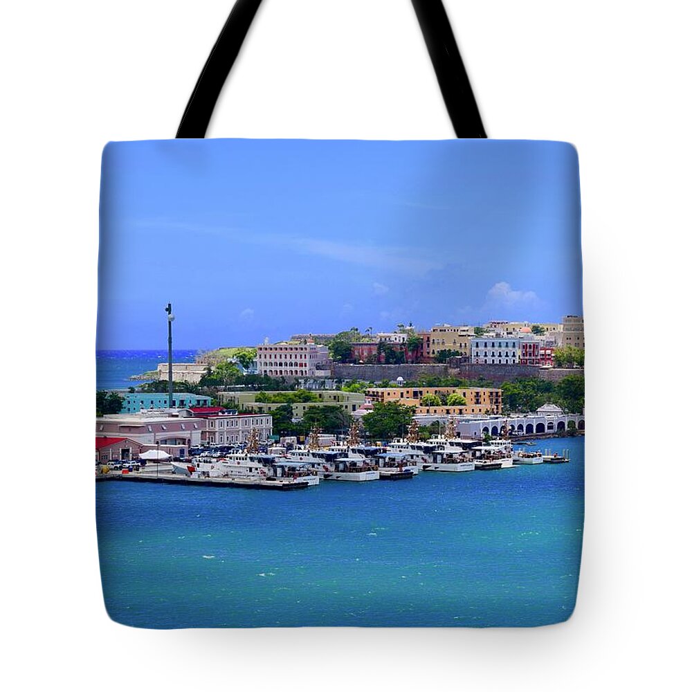 Puerto Rico Tote Bag featuring the photograph Isla Bonita by Debra Grace Addison