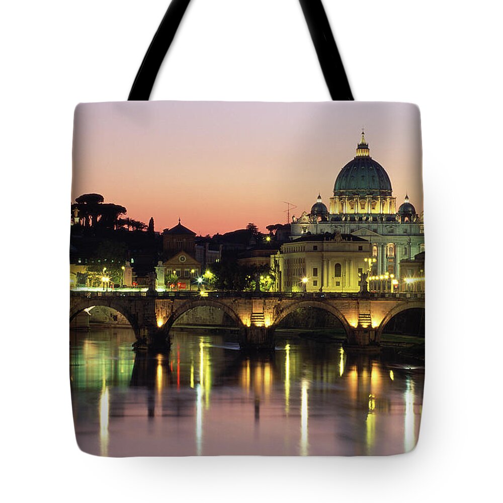 2005 Tote Bag featuring the photograph Italy, Rome, St Peters Basilica by David C Tomlinson