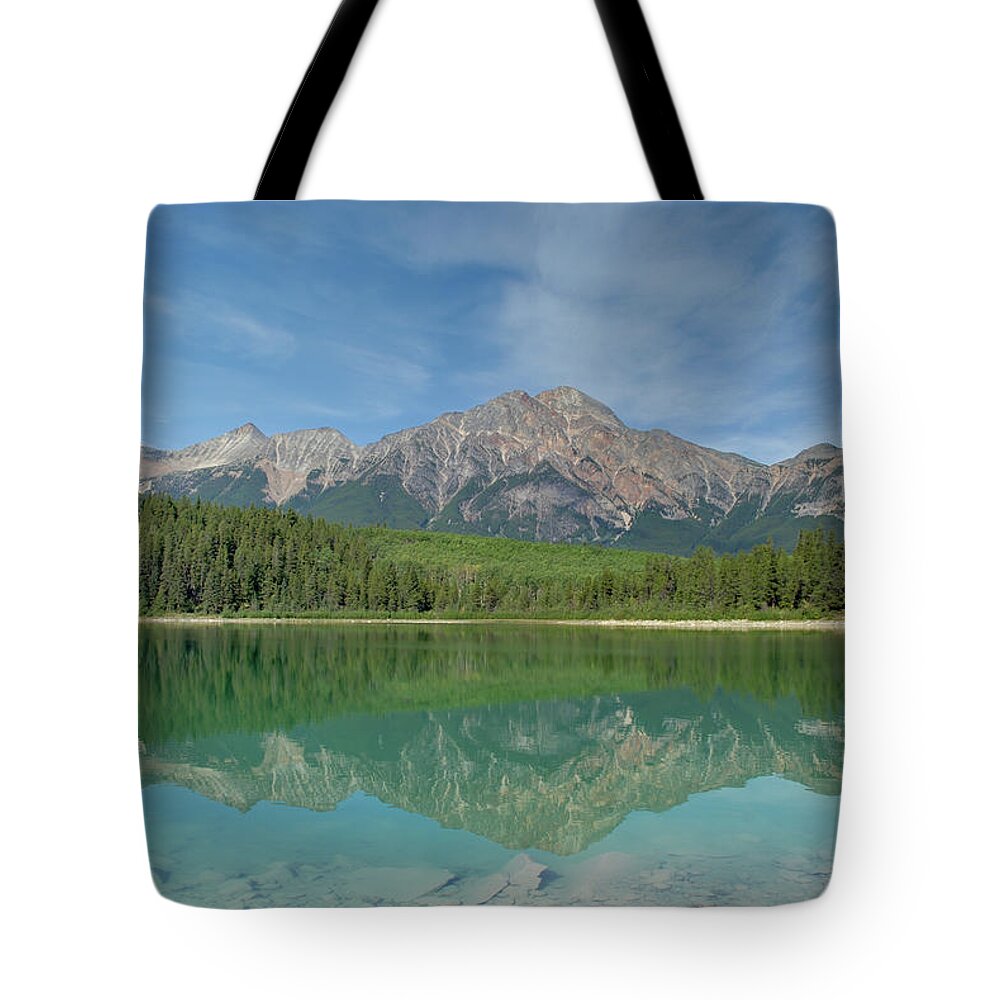 Outdoors Tote Bag featuring the photograph Jasper, Canada - Patricia Lake by David Min
