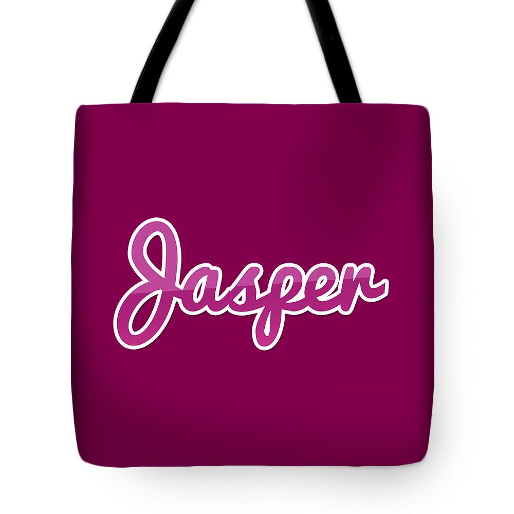 Jasper Tote Bag featuring the digital art Jasper #Jasper by TintoDesigns