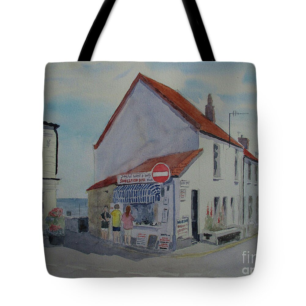 Joyful West's Tote Bag featuring the painting Joyful West's by Martin Howard
