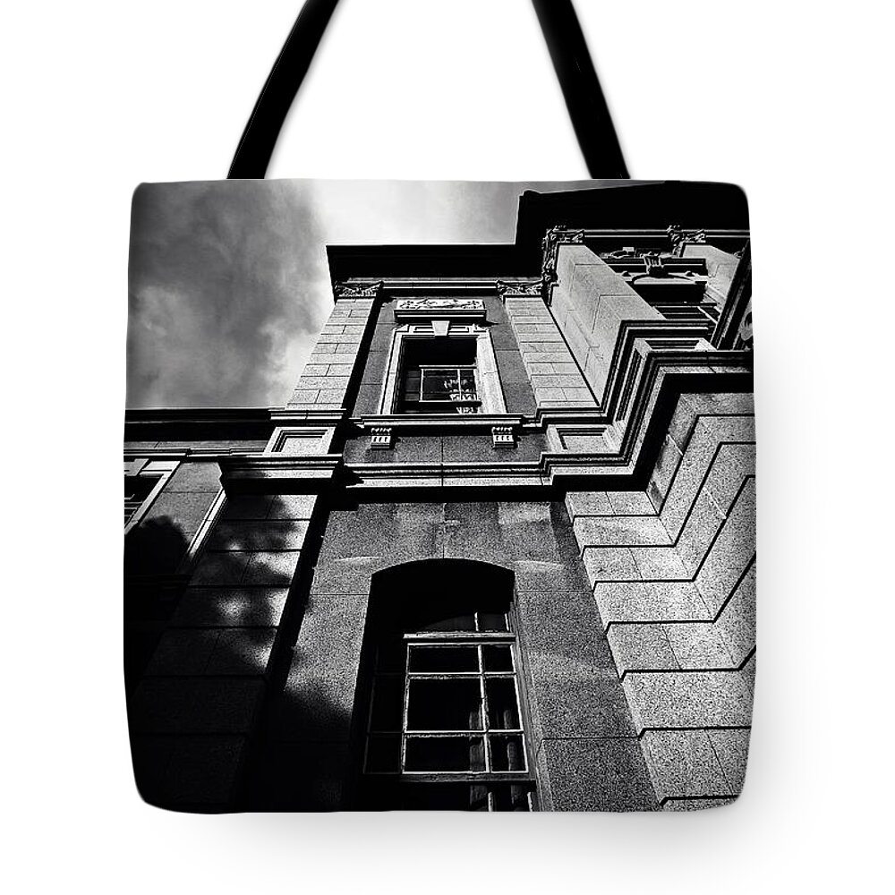 Photograph Tote Bag featuring the photograph JULIE's Photo Monochrome-306 by Angel Julie