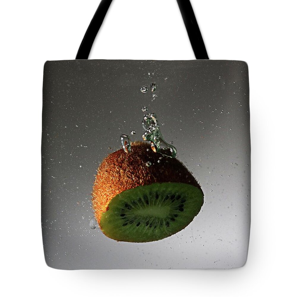 Kiwi Tote Bag featuring the photograph Kiwi in water by Martin Smith