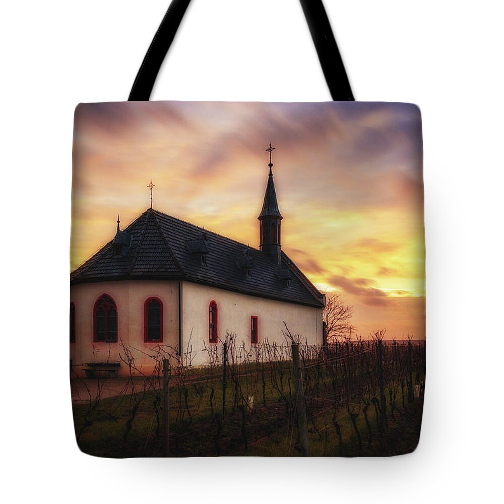 Worms Tote Bag featuring the photograph Klausenbergkapelle by Marc Braner