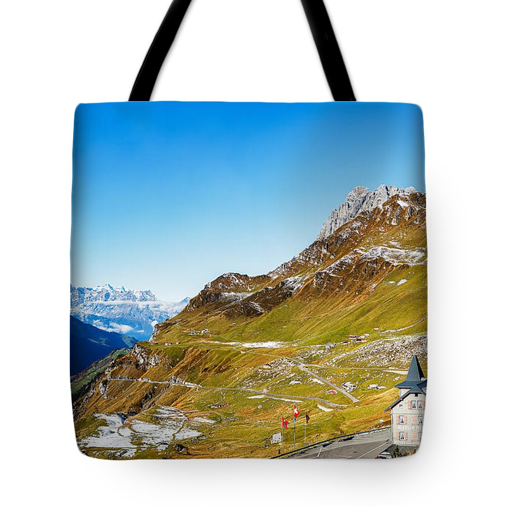 Nature Tote Bag featuring the photograph Klausenpasshohe by Rick Deacon