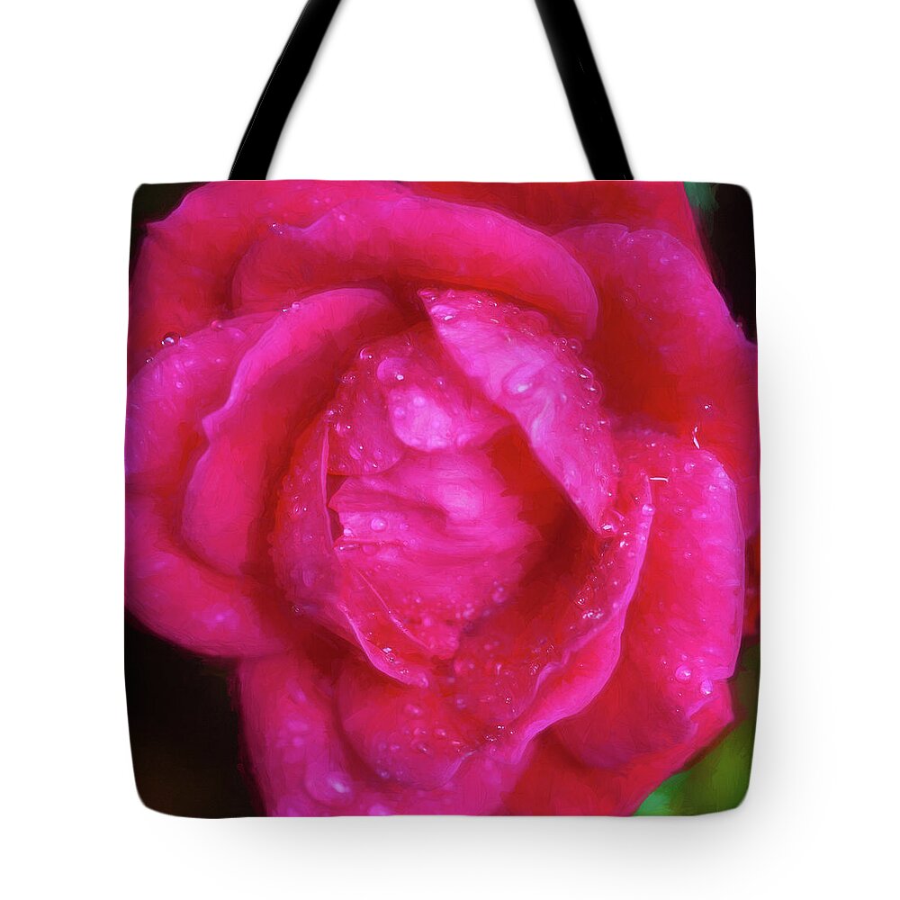 Roses Tote Bag featuring the photograph Knockout Roses 003 by Rich Franco