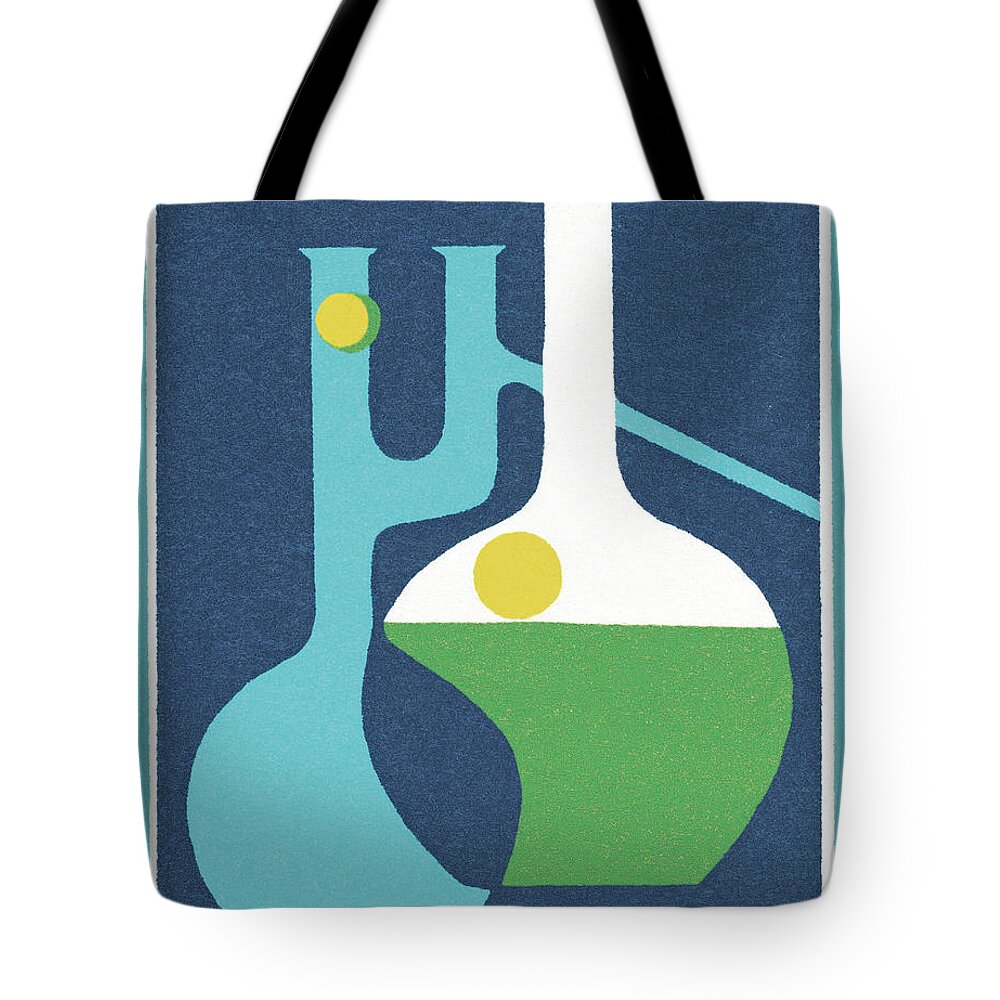Chemical Reactions Tote Bags