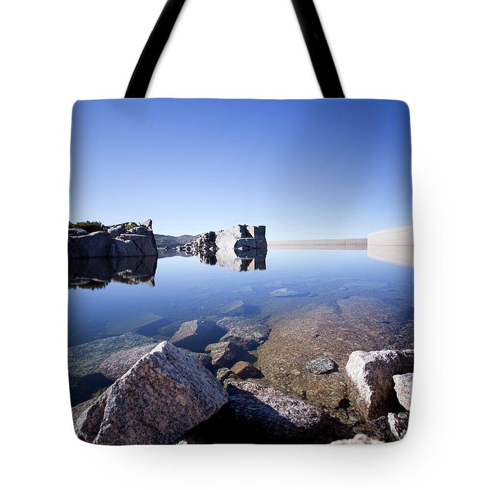 Scenics Tote Bag featuring the photograph Lagoon by Nphotos
