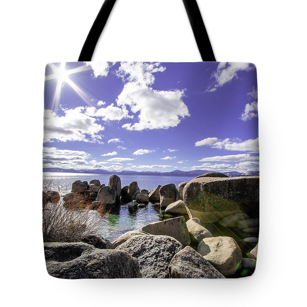 Lake Tahoe Water Tote Bag featuring the photograph Lake Tahoe 4 by Rocco Silvestri