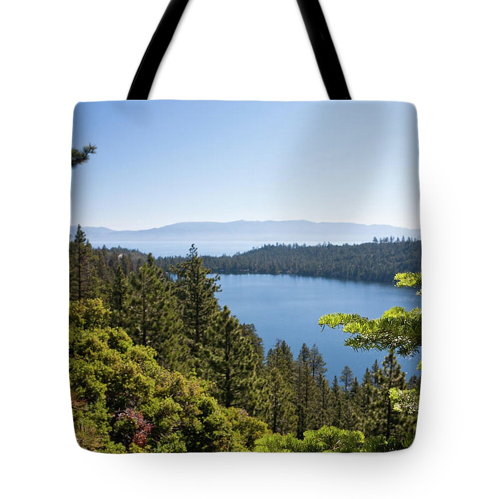 Scenics Tote Bag featuring the photograph Lake Tahoe by Nailzchap