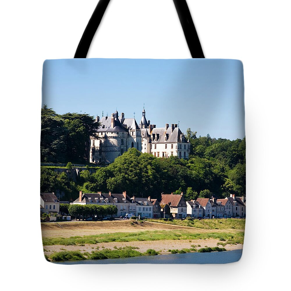 Loire Valley Tote Bag featuring the photograph Landscape At Chaumont-sur-loire by Schmidt-z