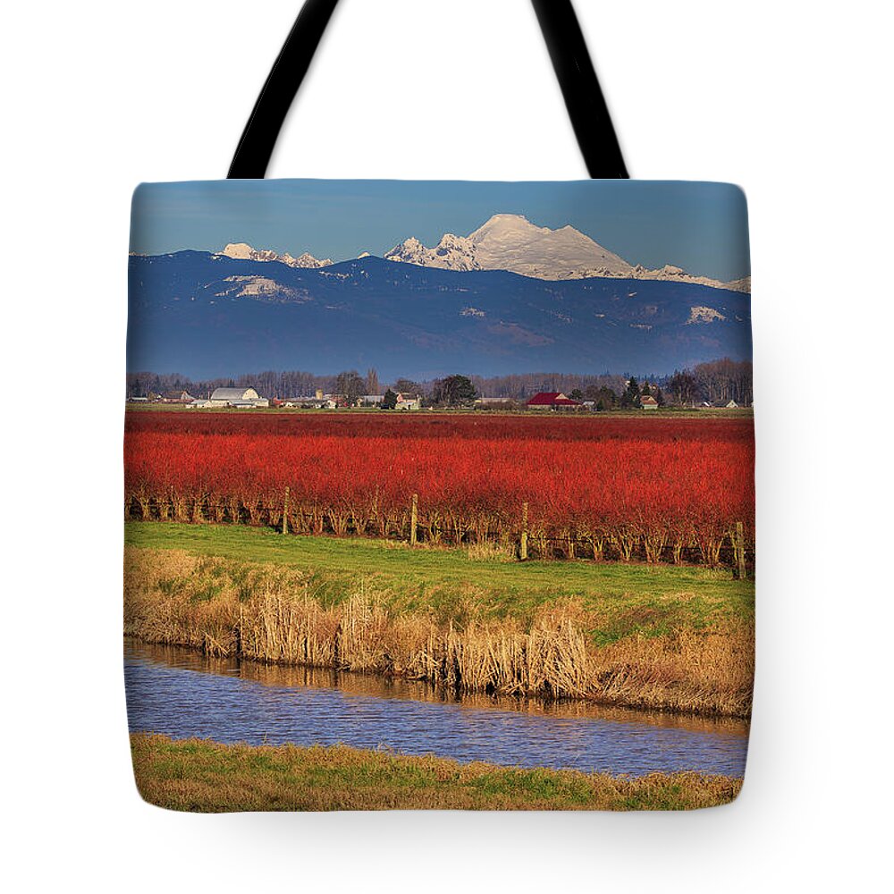 Landscape Tote Bag featuring the photograph Layer Cake by Briand Sanderson