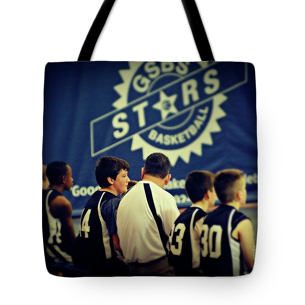 Sports Tote Bag featuring the photograph Learning the Game by Frank J Casella