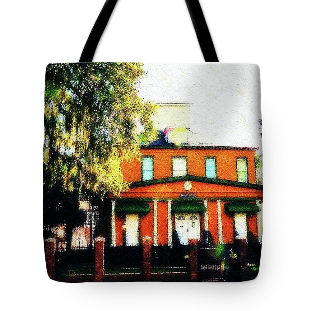 Nonprofits Tote Bag featuring the photograph Light and Purpose Masjid Jihad Number 2 by Aberjhani