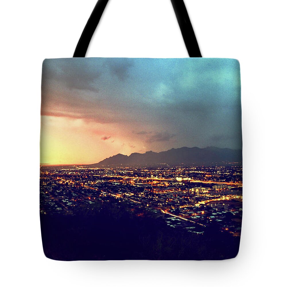 Landscape During The Monsoon Tote Bags