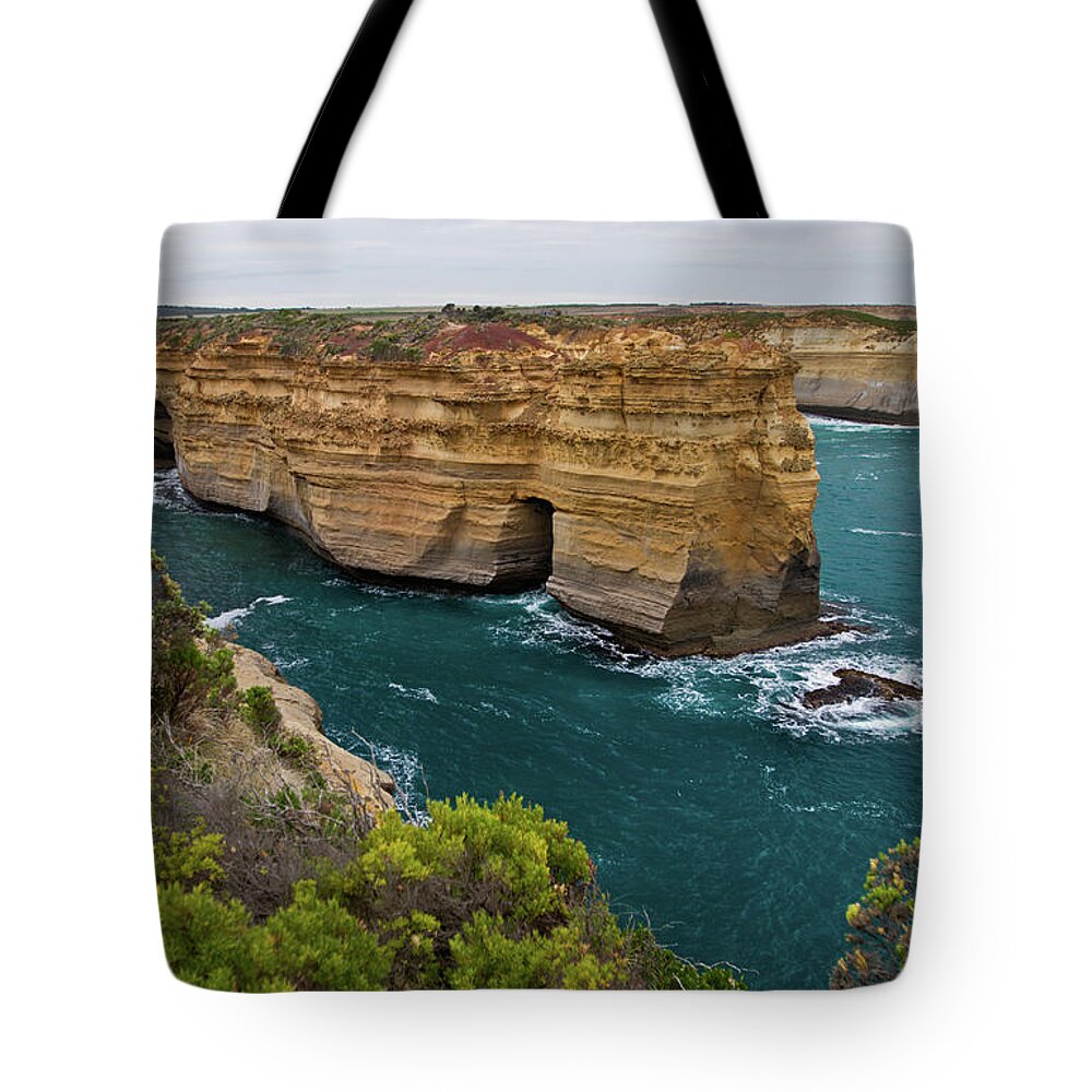 Tranquility Tote Bag featuring the photograph Limestone Coast by Peta Jade